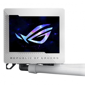 Asus ROG Ryujin III 240 ARGB White Edition univerz&aacute;lis v&iacute;zhűt&eacute;s